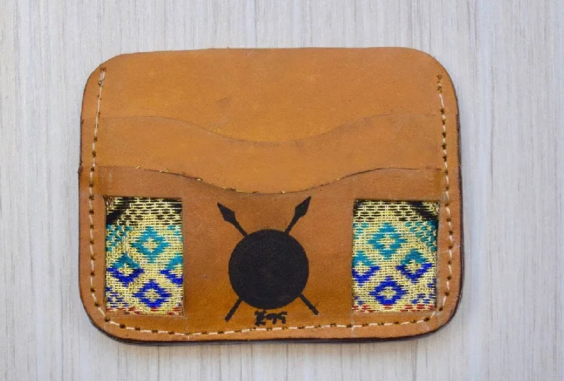 Jegna Cardholder: Rust Brown