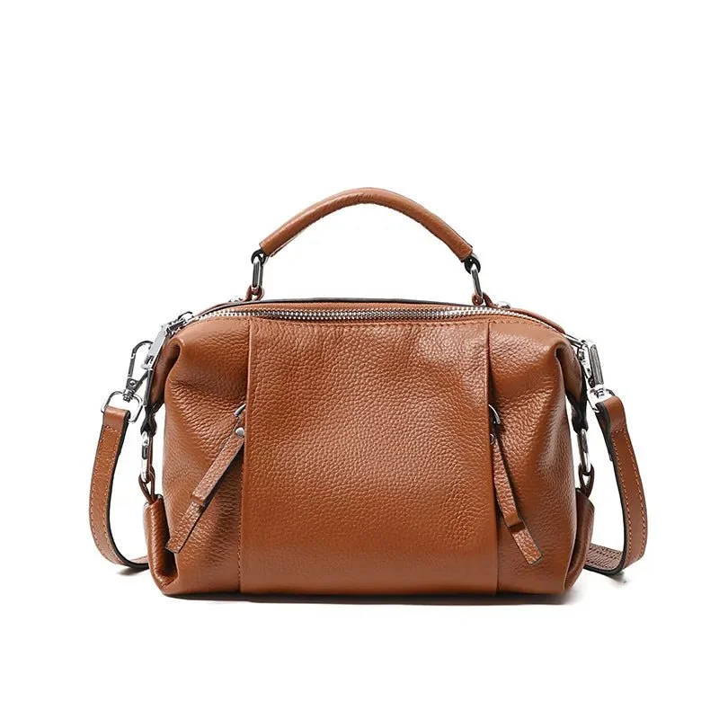 Opulent Elegance: Genuine Leather Women's Tote bag